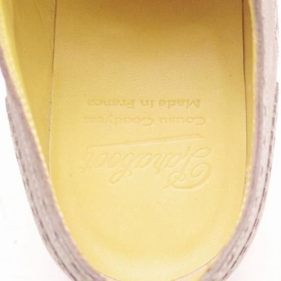 未使用★パラブーツ SIZSE 8【★アクティブソール】フルブローグ/濃灰茶/グレインレザー/Paraboot★a114