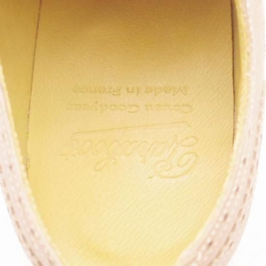 未使用★パラブーツ SIZSE 8【★アクティブソール】フルブローグ/薄茶/グレインレザー/Paraboot★a113