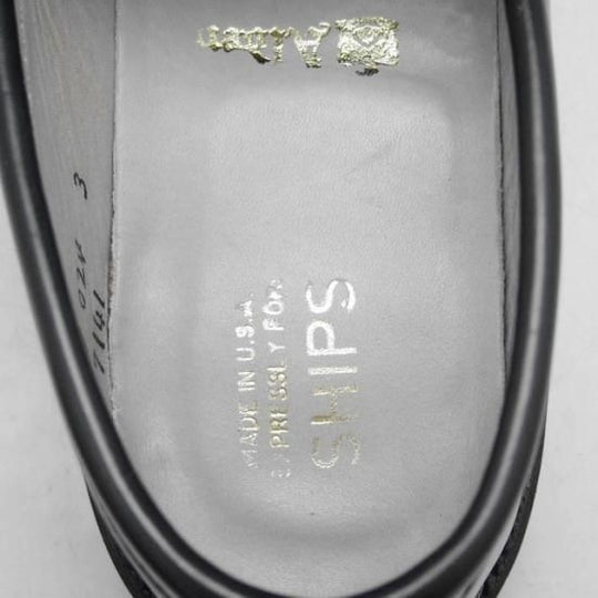 ほぼ新品★オールデン 7.5D【コードバン仕様★SHIPS別注/7141】コインローファー/黒/シップス/メンズ/Alden★a125