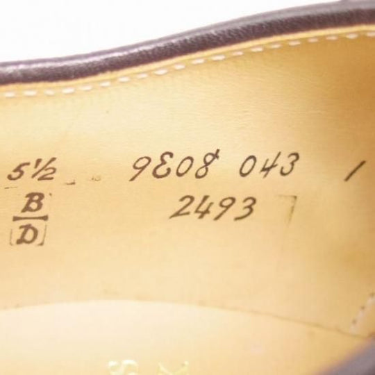 新品★オールデン 5.5D【貴重★バーニーズNY別注/BARNEYS NEWYORK】2493/Uチップ/スエード/黒/メンズ/Alden★a0N4295