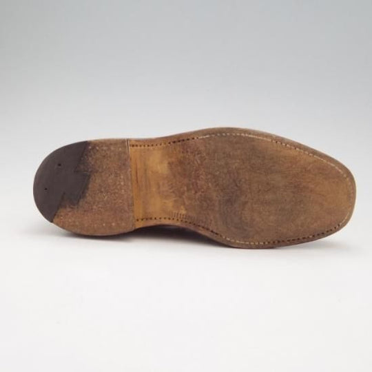 美品★オールデン 6.5D【貴重★ユナイテッドアローズ別注/9498】バリーラスト/プレーントゥ/茶/メンズ/Alden★a0N4297