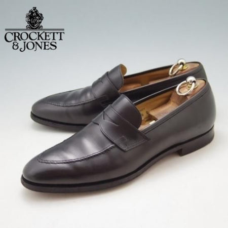 ★クロケット&ジョーンズ9D【★コインローファー/SYDNEY/バーニーズNY別注】シドニー/341ラスト/カーフ/黒/メンズ/Crockett&Jones★a0N4303