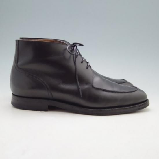 ★クロケット&ジョーンズ 8.5E【★ポールスミス別注/Paul smith/ブーツ/カーフ/黒/メンズ】Crockett&Jones★a0N4305