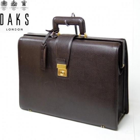 極上★ダックス/DAKS【★鞄】 ダレス バッグ メンズ ビジネス★N4312