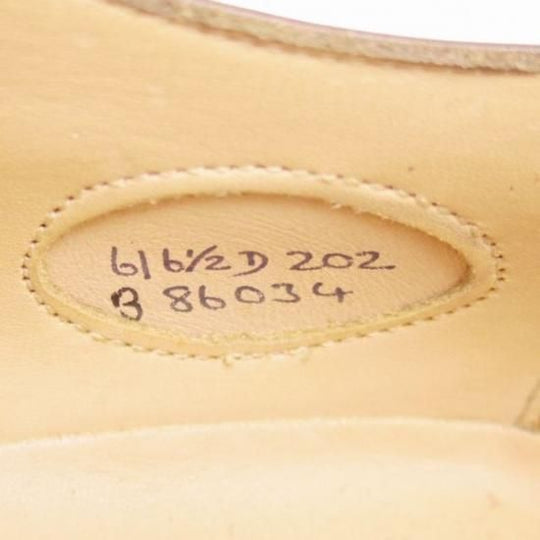 美品★エドワードグリーン 6D【定価￥174,900-★チェルシー/CHELSEA/202ラスト】ストレートチップ/カーフ/茶/EDWARD GREEN★a120