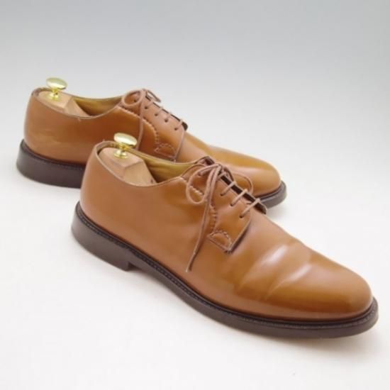 極上★チャーチ 105F/UK10.5【定価￥101,520-★シャノン/SHANNON】103ラスト/ポリッシュドバインダーカーフ/茶/Church's★a0N4343