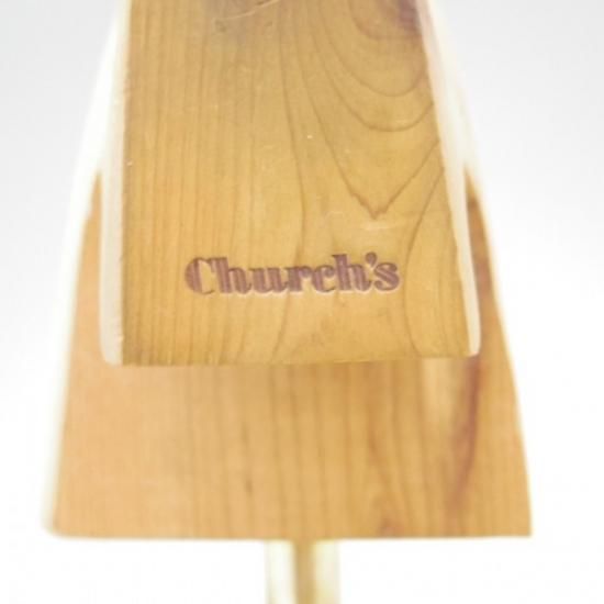 極上★チャーチ SIZE 10【★純正シューツリー】木製シューキーパー/メンズ/Church's★a0N4344