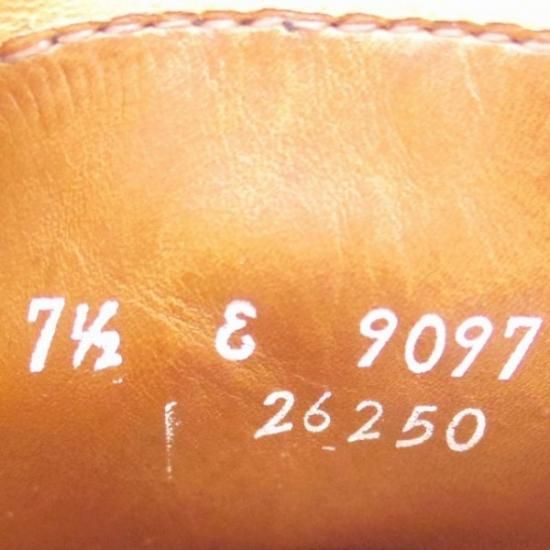 極美品★(米)アレンエドモンズ 7.5E【コードバン仕様★MacNail/ロングウイング】赤茶/メンズ/ALLEN EDMONDS★a0N4366