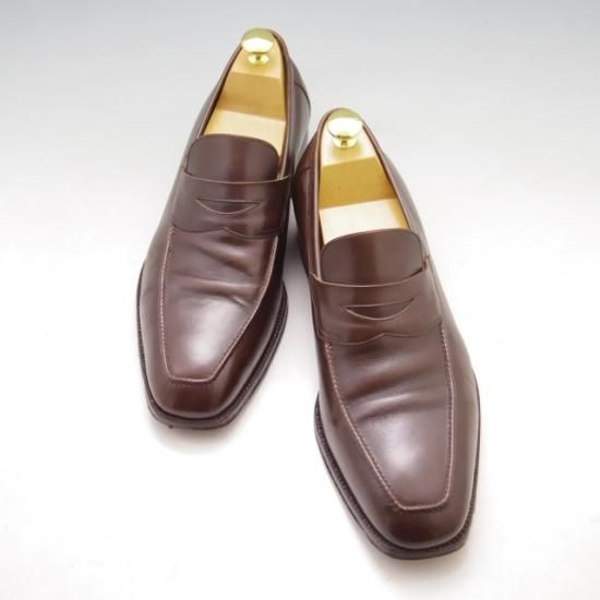 美品★BONORA/ボノーラ 8.5【★ローファー】ヒール新品★a0N4384