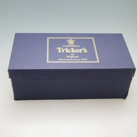 極上★トリッカーズ SIZE 6.5【貴重★ドレス仕様/チャネル仕上げ】プレーントゥ/カーフ/薄茶/Tricker's★a0N4388