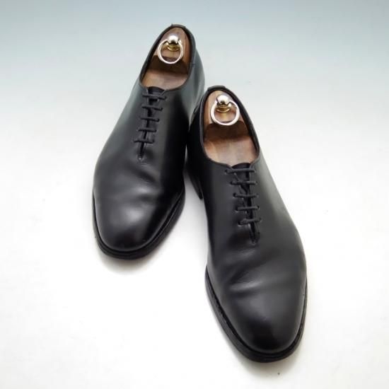 ★トリッカーズ 26cm/UK7.5【貴重★コムデギャルソン別注/ホールカット】カーフ/黒/メンズ/Tricker's★a0N4389