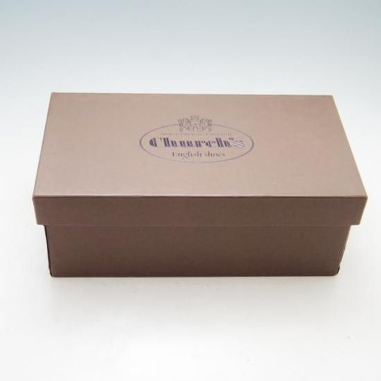 新品★チャーチ 55F/UK5.5【セミブローグ仕様のグラフトン★100ラスト/Chelmsford】4都市ロゴ/ネバダカーフ/茶/メンズ/Church's★a0N4402