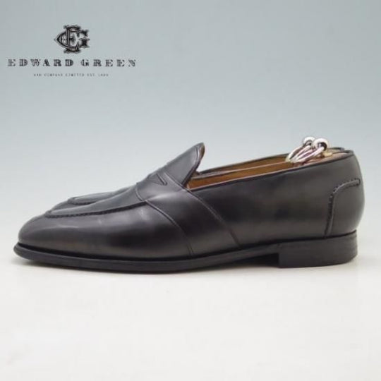 極上★エドワードグリーン 7E【★ラルフローレン/パープルレーベル別注】100ラスト/RalphLauren/コインローファー/フルストラップ/EDWARD GREEN★a0N4416