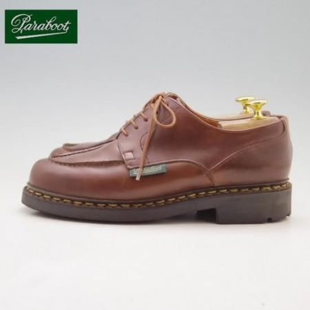 美品★パラブーツ SIZE 6【定価￥71,500-★シャンボード/CHAMBORD】マロン/MARRON/リスレザー/TEXソール/Uチップ/茶/Paraboot★a0N4414