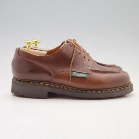 美品★パラブーツ SIZE 6【定価￥71,500-★シャンボード/CHAMBORD】マロン/MARRON/リスレザー/TEXソール/Uチップ/茶/Paraboot★a0N4414