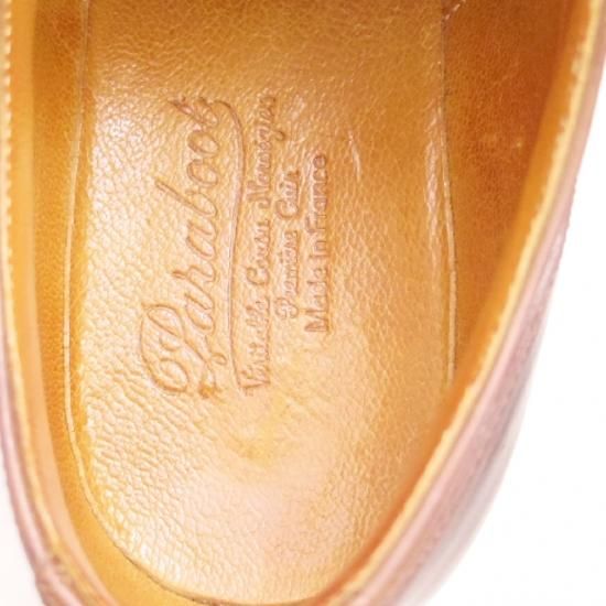 美品★パラブーツ SIZE 6【定価￥71,500-★シャンボード/CHAMBORD】マロン/MARRON/リスレザー/TEXソール/Uチップ/茶/Paraboot★a0N4414