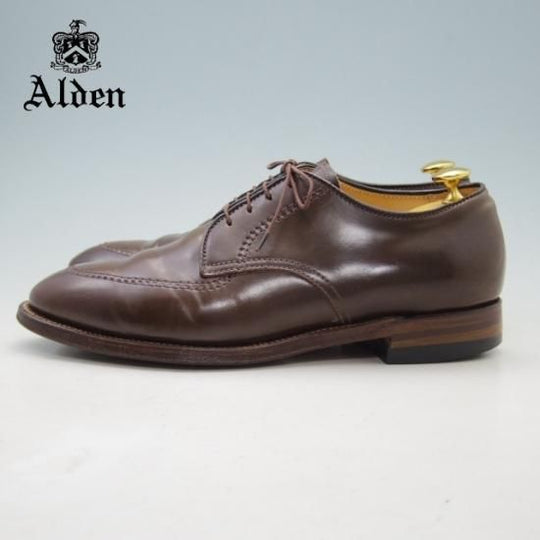 極上★オールデン 7D【貴重★シガー色/コードバン/モディファイドラスト】トゥモローランド別注/Uチップ/メンズ/Alden★a017