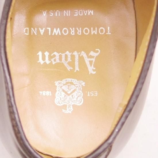 極上★オールデン 7D【貴重★シガー色/コードバン/モディファイドラスト】トゥモローランド別注/Uチップ/メンズ/Alden★a017