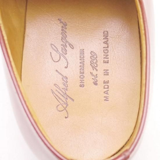 美品★アルフレッドサージェント 6【★SARGENT】プレーントゥ★a037