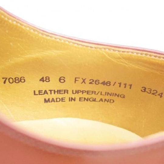 美品★アルフレッドサージェント 6【★SARGENT】プレーントゥ★a037