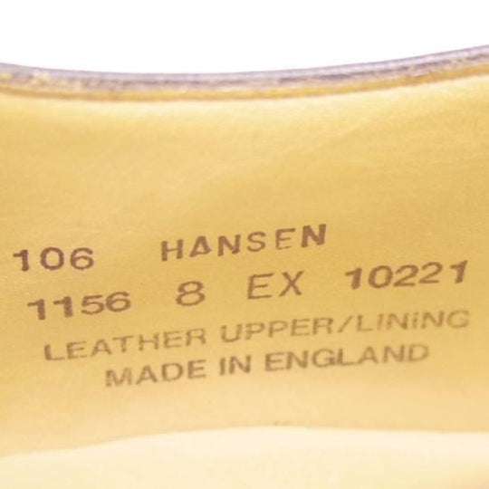 美品★アルフレッド サージェント 8【★使用歴短め】シューズ/SARGENT★a036