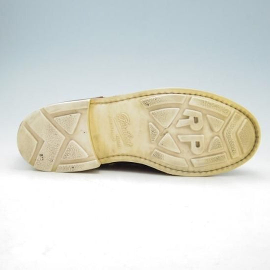 ★パラブーツ SIZE 8【貴重★シャンボード/UNITED ARROWS別注】CHAMBORD/TEXソール/Uチップ/カーフ/白×茶/メンズ/Paraboot★a033