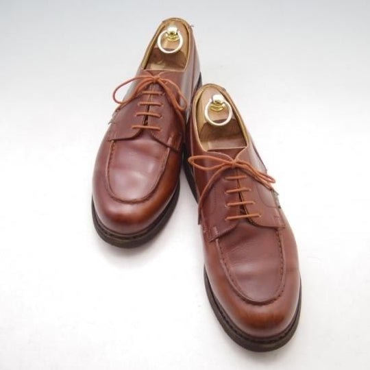 極上★パラブーツ SIZE 8【定価￥71,500-★シャンボード/CHAMBORD】マロン/MARRON/リスレザー/TEXソール/Uチップ/茶/Paraboot★a032