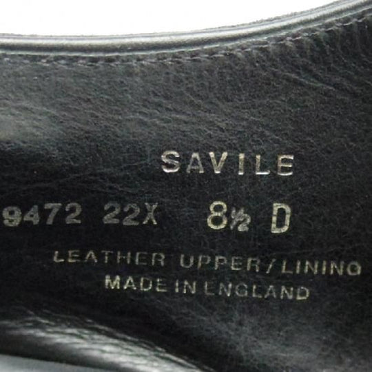 ★クロケット&ジョーンズ8.5D【★ハンドグレードライン/SAVILE/サビル】337ラスト/スエード/黒/Crockett&Jones★a026