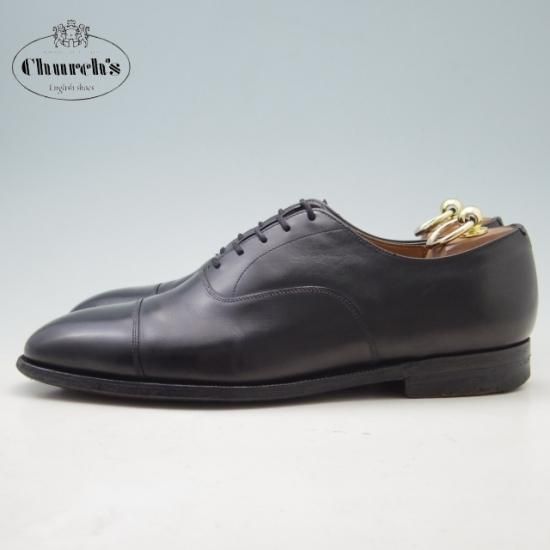極上★チャーチ 80E/UK8【貴重★73ラスト/コンサル同仕様】4都市ロゴ過渡期/BALMORAL/カーフ/黒/Church's★a023