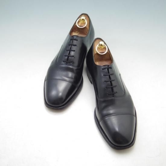 極上★チャーチ 80E/UK8【貴重★73ラスト/コンサル同仕様】4都市ロゴ過渡期/BALMORAL/カーフ/黒/Church's★a023