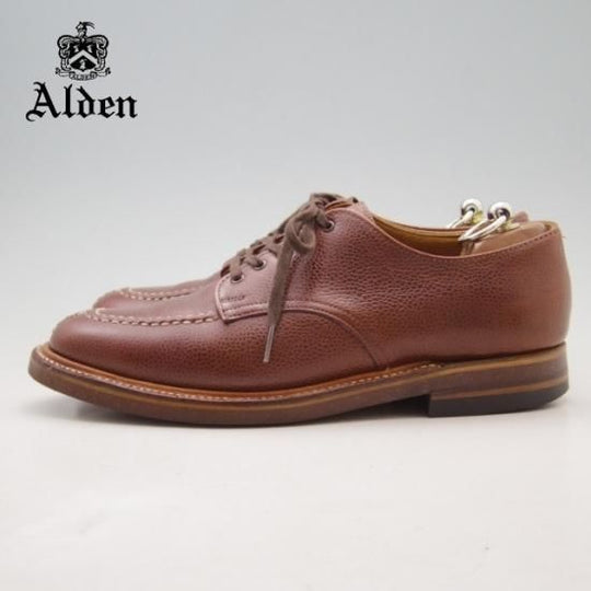 美品★オールデン 8D【貴重★NST/ノルウィージャンフロント/43921】トゥルーバランスラスト/BEAMS別注/Vチップ/茶/Alden★a020