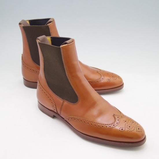 トリッカーズ シップス別注 ブラウン レザー ハイカット ブーツ トリッカーズ シップス別注 ブラウン レザー ハイカット ブーツ