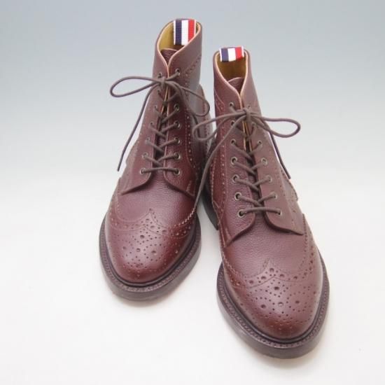 トムブラウン　THOM BROWNE オックスフォードシューズ　UK8 THOM BROWNE(トムブラウン) サイズ:US8.0 ウィングチップ ドレス