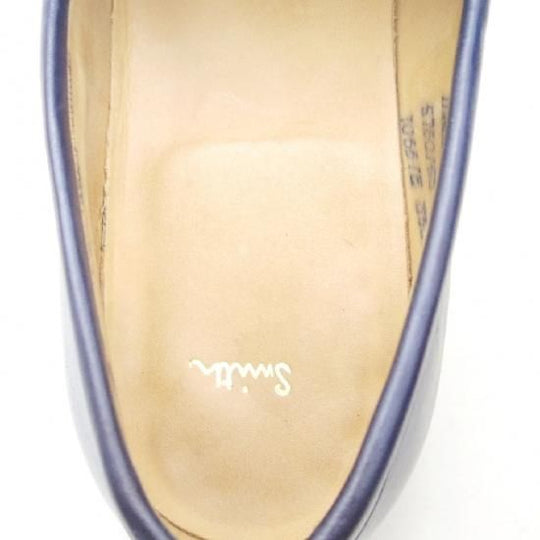 美品★チーニー 8E【貴重★ポールスミス別注/Paul Simth】1066ラスト/コインローファー/カーフ/紺/メンズ/CHEANEY★a041