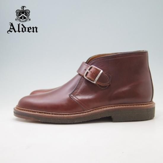 新品★オールデン 8.5D【貴重★ジョージ ブーツ/クロムエクセルレザー】91703/赤茶/メンズ/Alden★a040