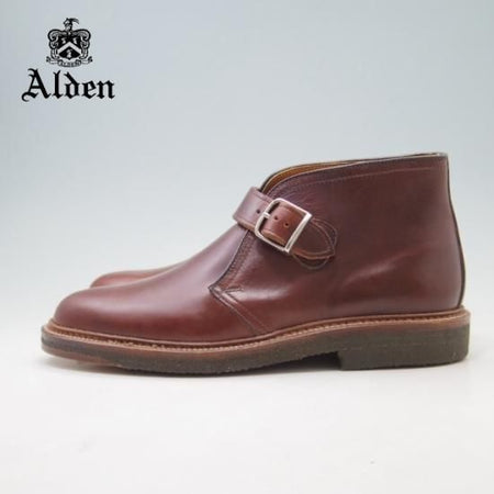 新品★オールデン 8.5D【貴重★ジョージ ブーツ/クロムエクセルレザー】91703/赤茶/メンズ/Alden★a040