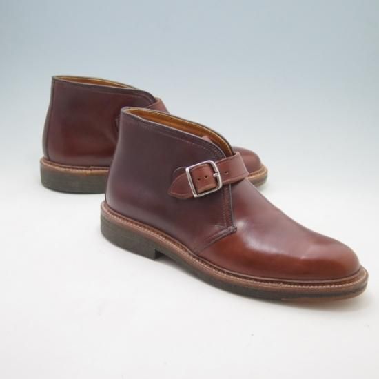 新品★オールデン 8.5D【貴重★ジョージ ブーツ/クロムエクセルレザー】91703/赤茶/メンズ/Alden★a040