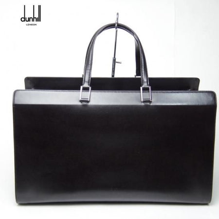 極上★ダンヒル/DUNHILL【★鞄】メンズ ビジネス ボストン バッグ★N4420