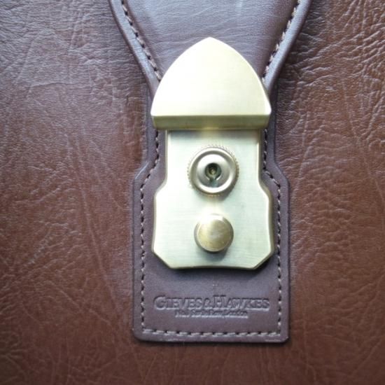 ★(英)GIEVES&HAWKES/ギーブス&ホークス【★ダレス】バッグ★N42a060
