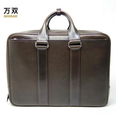 美品★万双【定7.5万★オーバーナイト】バッグ メンズ ビジネス★N42a058