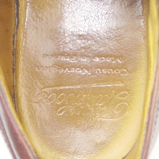 ★パラブーツ SIZE 6【定価￥71,500-★シャンボード/CHAMBORD】TEXソール/リスレザー/濃茶/Uチップ/Paraboot★a078