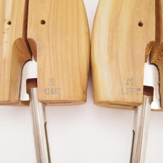 美品★木製シューツリー Mサイズ【★シューキーパー】シューツリー★a102