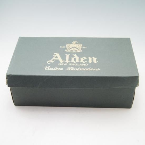 美品★オールデン 6D【コードバン仕様★SHIPS別注/9628Y】コインローファー/赤茶/#8/シップス/メンズ/Alden★a099