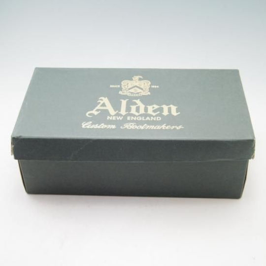 美品★オールデン 6D【コードバン仕様★SHIPS別注/9628Y】コインローファー/赤茶/#8/シップス/メンズ/Alden★a099