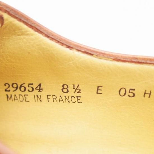 未使用★バリー BALLY 8.5【靴★仏製】ロングウイング★a095