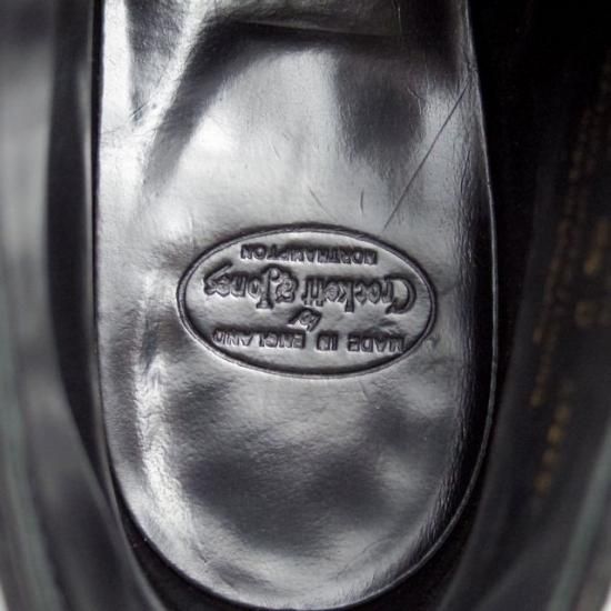 美品★クロケット&ジョーンズ 6.5D【★ハンドグレード/SANDOWN】チャッカブーツ/スエード/黒/Crockett&Jones★a090