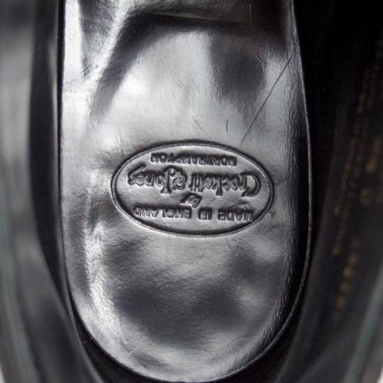 美品★クロケット&ジョーンズ 6.5D【★ハンドグレード/SANDOWN】チャッカブーツ/スエード/黒/Crockett&Jones★a090