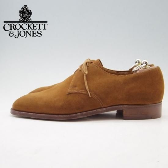 NEW&LINGWOOD スエード レザーシューズ ほぼ未使用☆クロケット&ジョーンズ 8E【貴重☆(英)ニュー&リング
