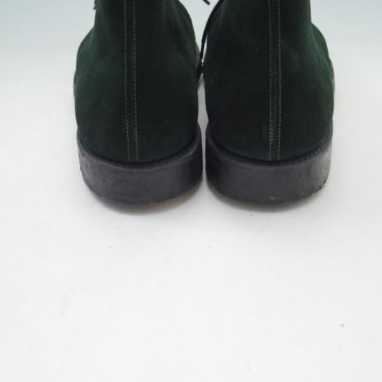 極美品★チャーチ 85G/UK8.5【定価￥73,700-★チャッカブーツ/RYDER】ライダー/81ラスト/4都市ロゴ/スエード/黒/メンズ/Church's★a149