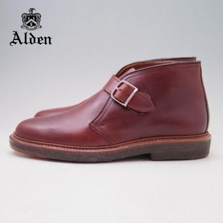 新品★オールデン 8.5D【貴重★ジョージ ブーツ/クロムエクセルレザー】91703/赤茶/メンズ/Alden★a134